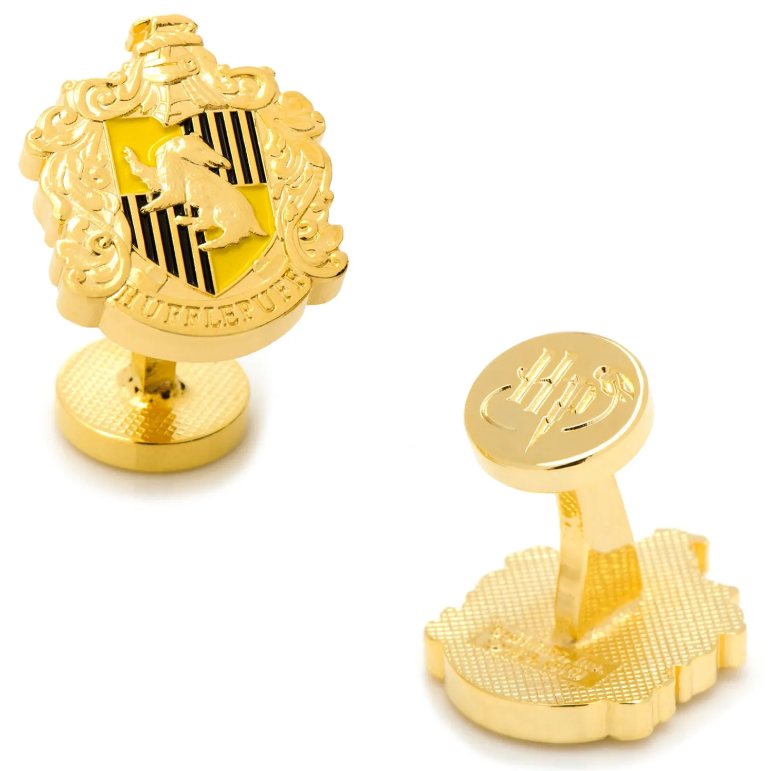 Best Sale Hufflepuff Crest Cufflinks Luxury Cufflinks | Movies & Characters Cufflinks