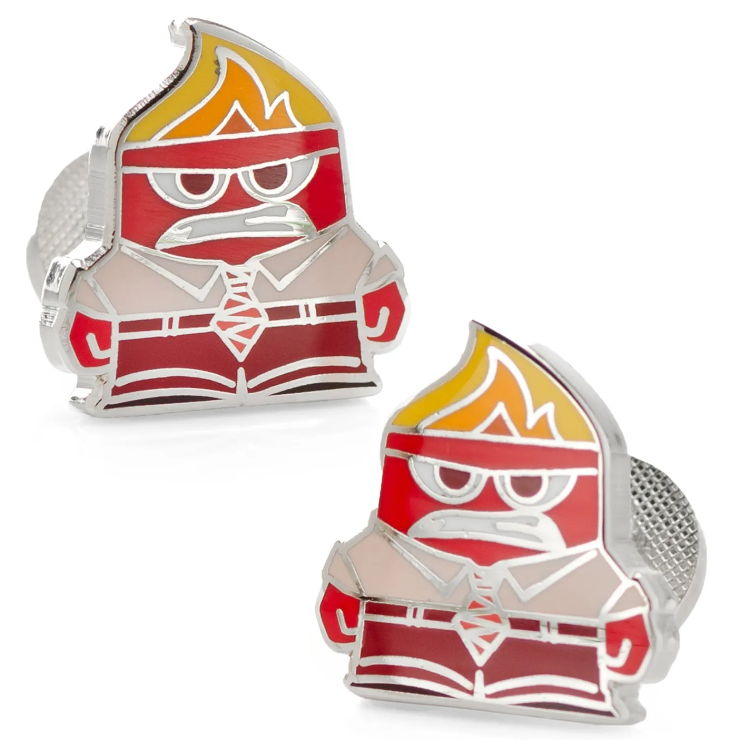 Flash Sale Inside Out Anger Cufflinks Luxury Cufflinks | Movies & Characters Cufflinks