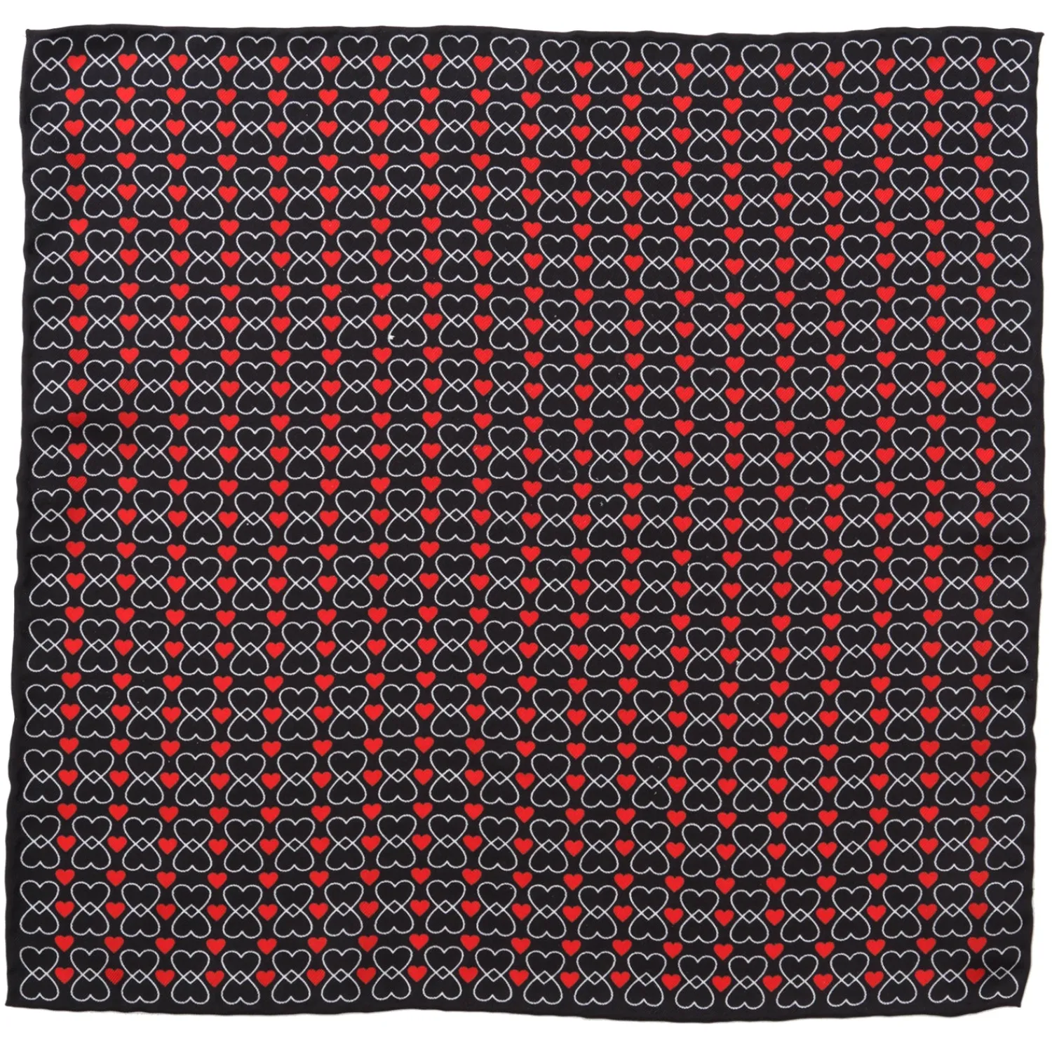 Store Intertwined Hearts Pocket Square Pocket Squares | Hobbies & Interests Cufflinks