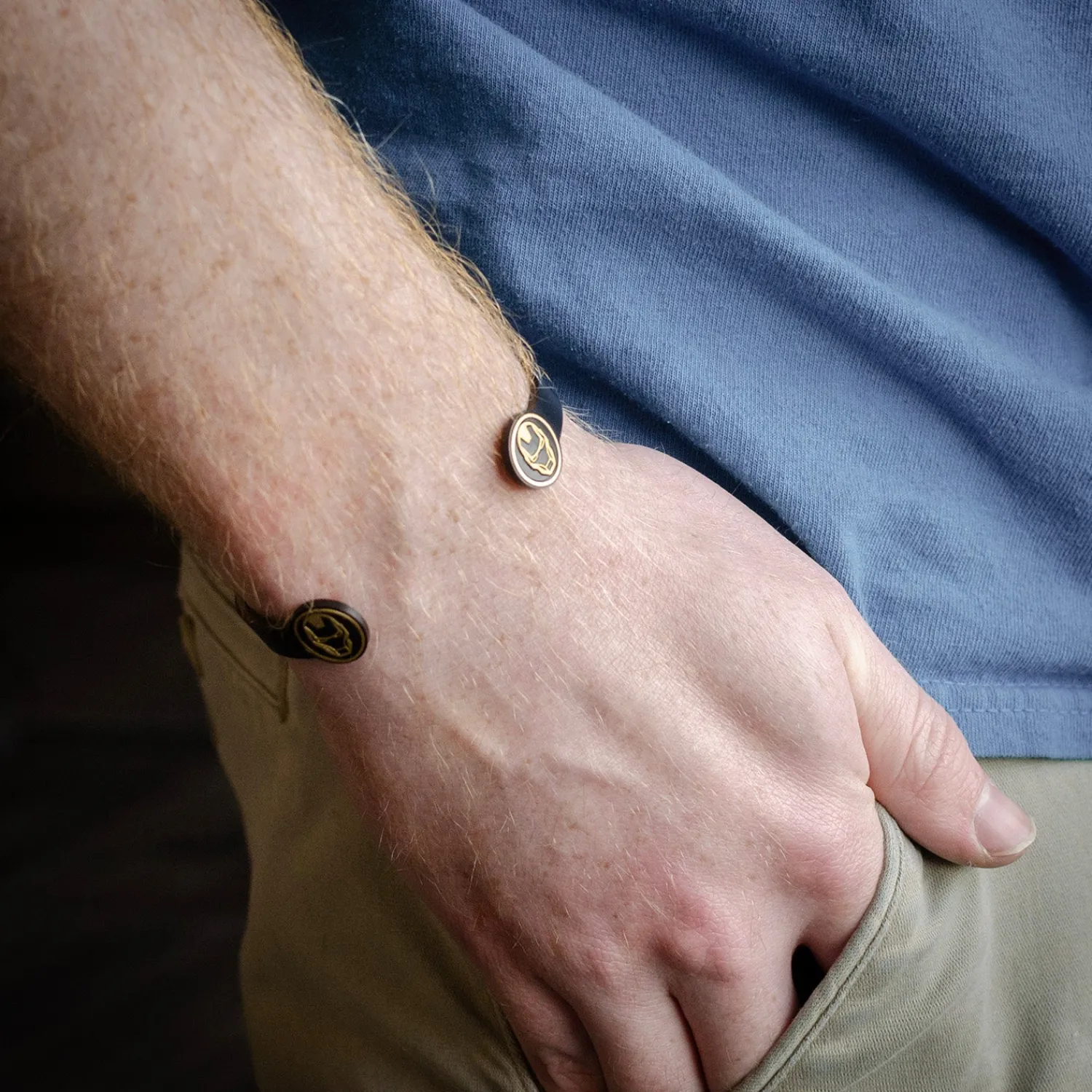 Store Iron Man Cuff Bracelet Bracelets