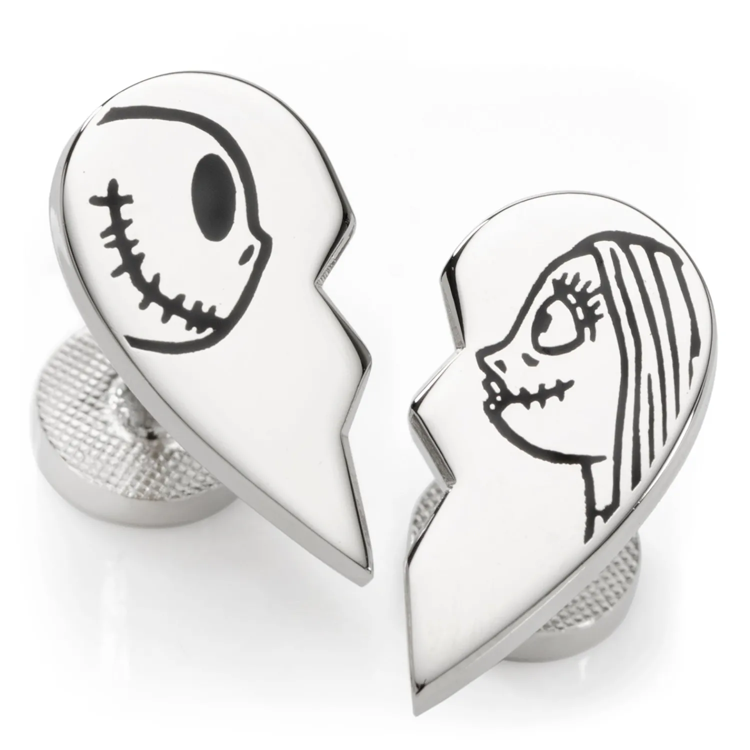 Shop Jack & Sally Simply Meant to Be Cufflinks Luxury Cufflinks | Movies & Characters Cufflinks