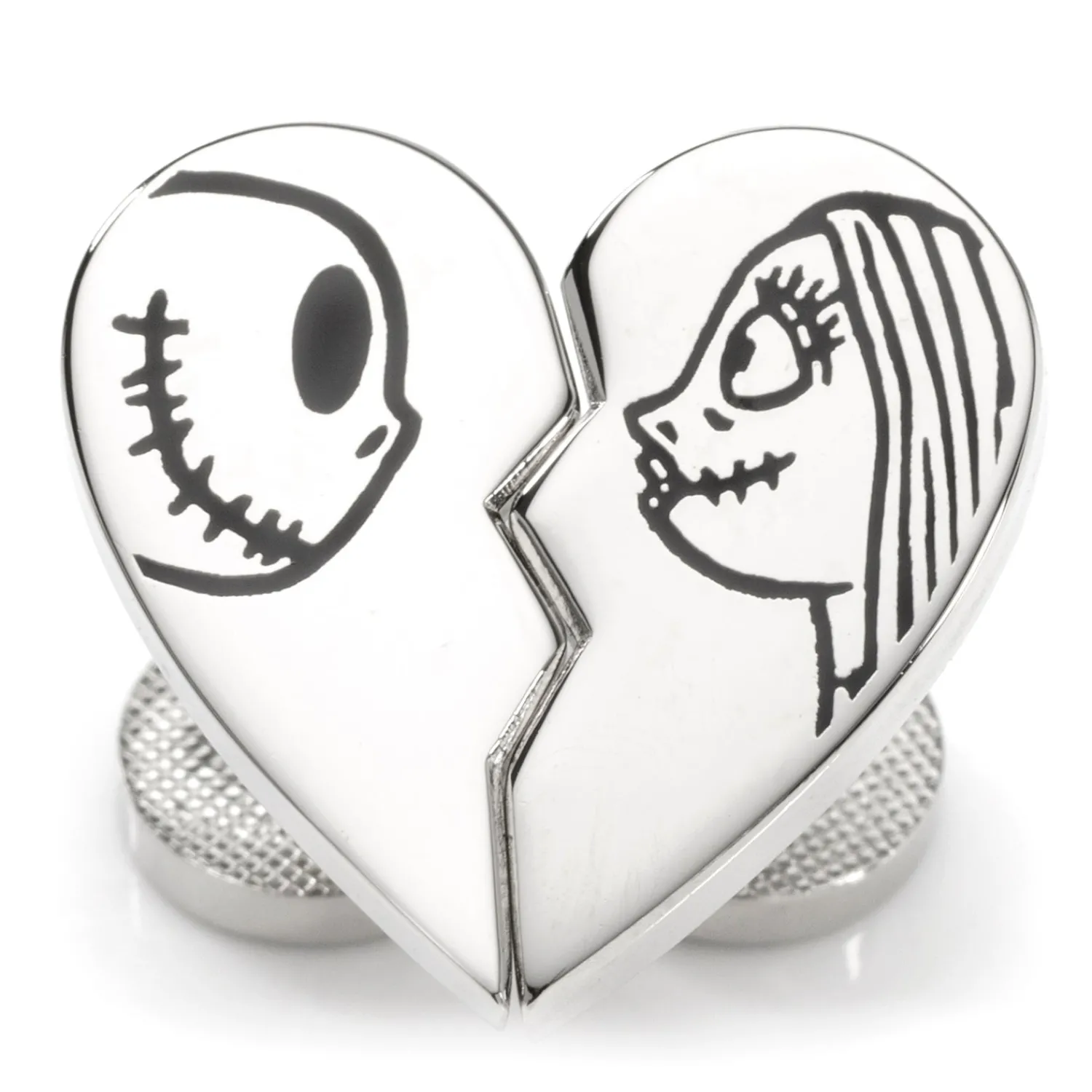 Shop Jack & Sally Simply Meant to Be Cufflinks Luxury Cufflinks | Movies & Characters Cufflinks