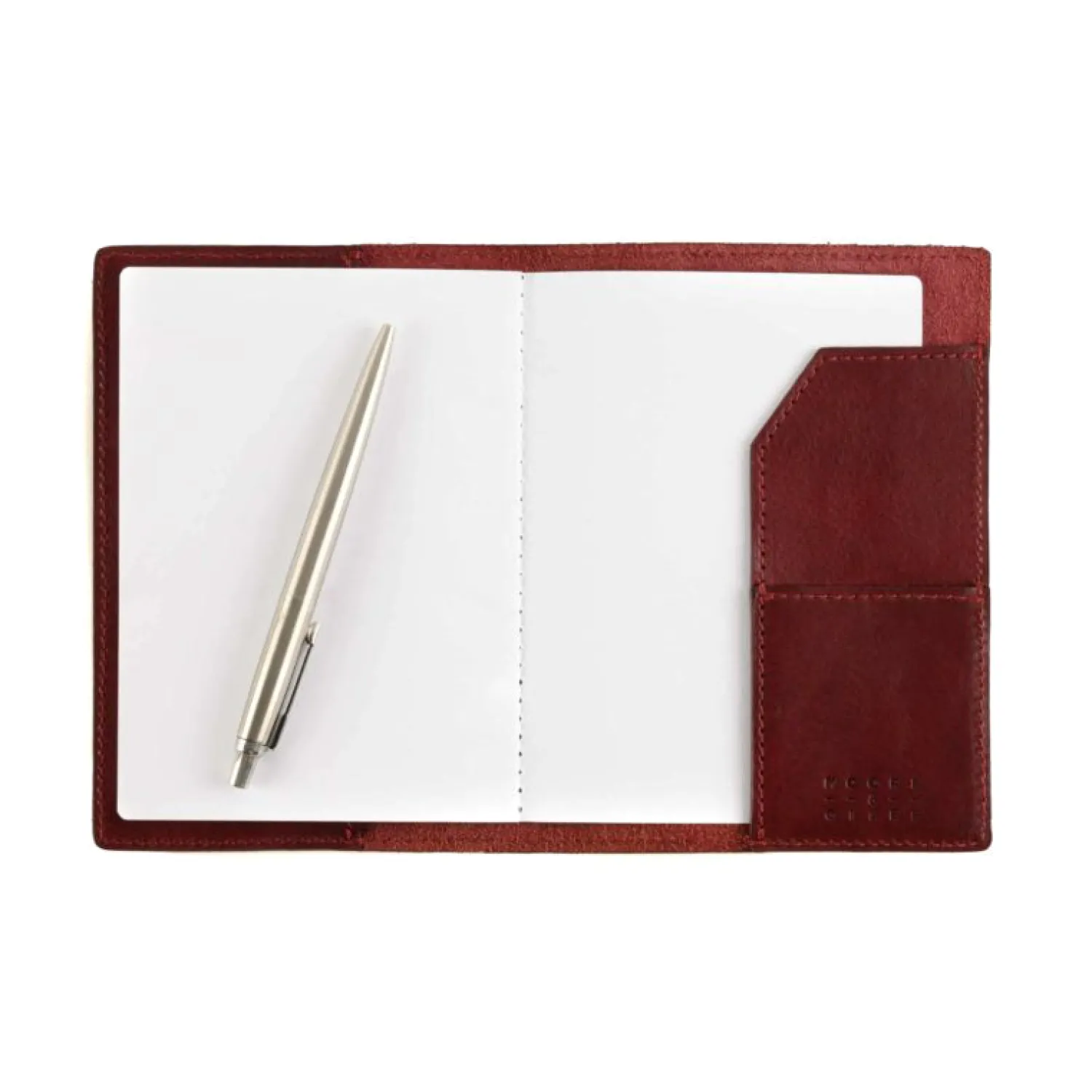 Store Jotter in Nebraska Burgundy Leather Goods
