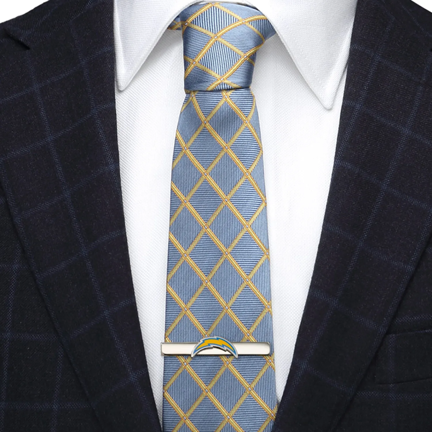 Hot LA Chargers Tie Clip Sports Tie Bars