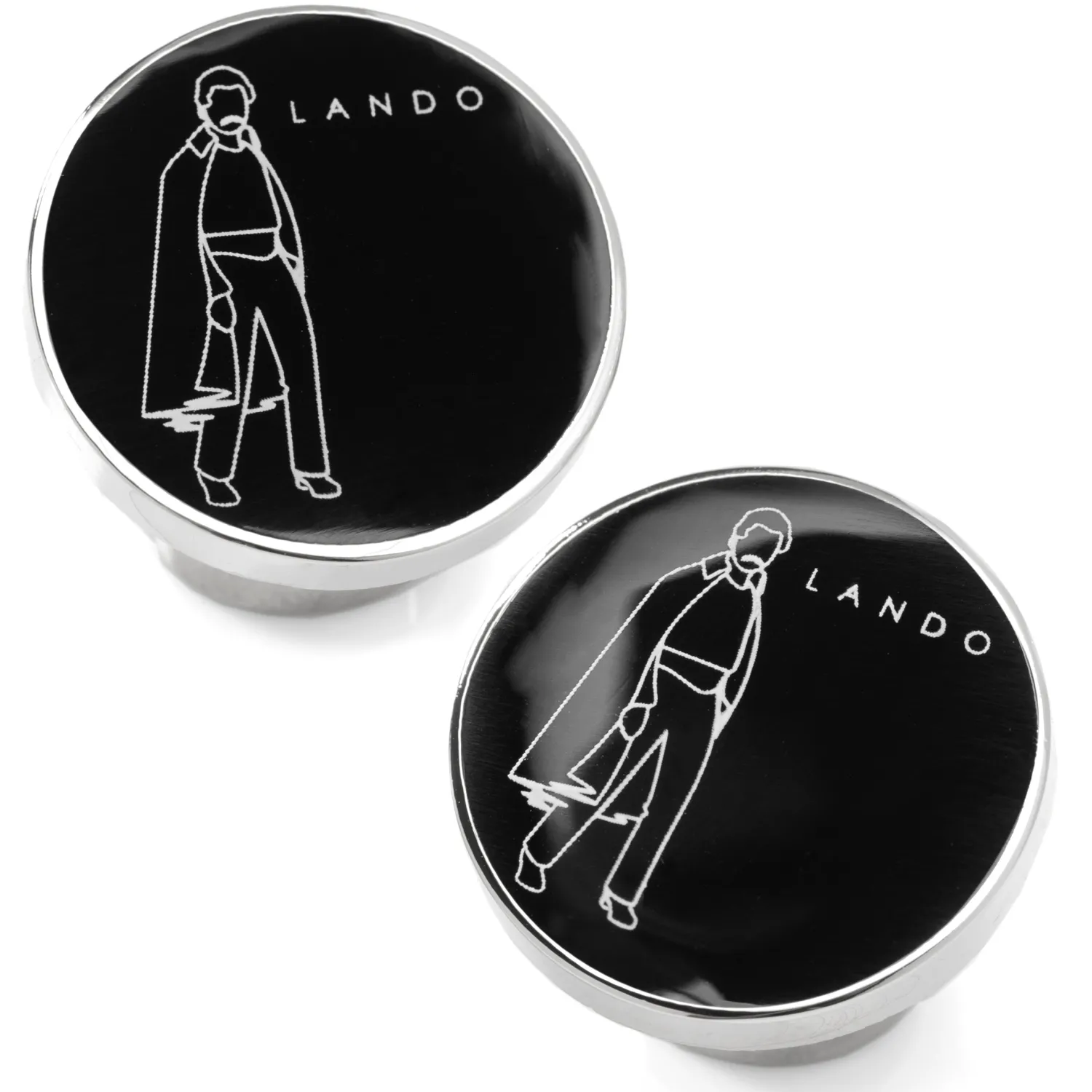 Best Lando Cufflinks Luxury Cufflinks | Movies & Characters Cufflinks