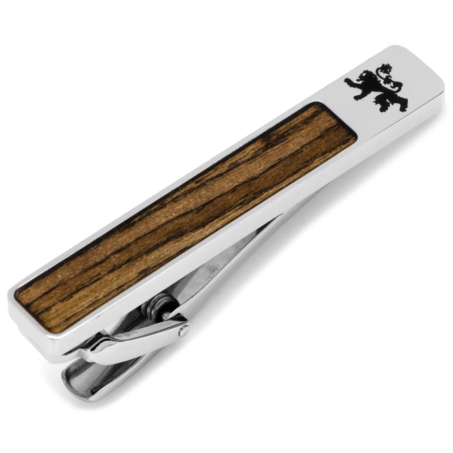 Flash Sale Lannister Inlaid Wood Tie Clip Movies & Characters Tie Bars
