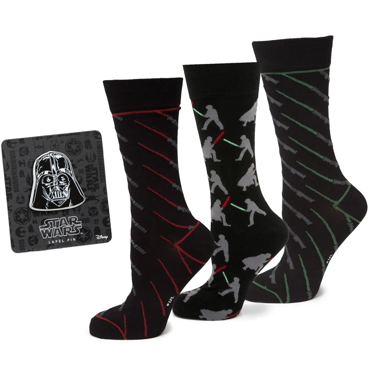 Cheap Lightsaber Battle Gift Set Socks