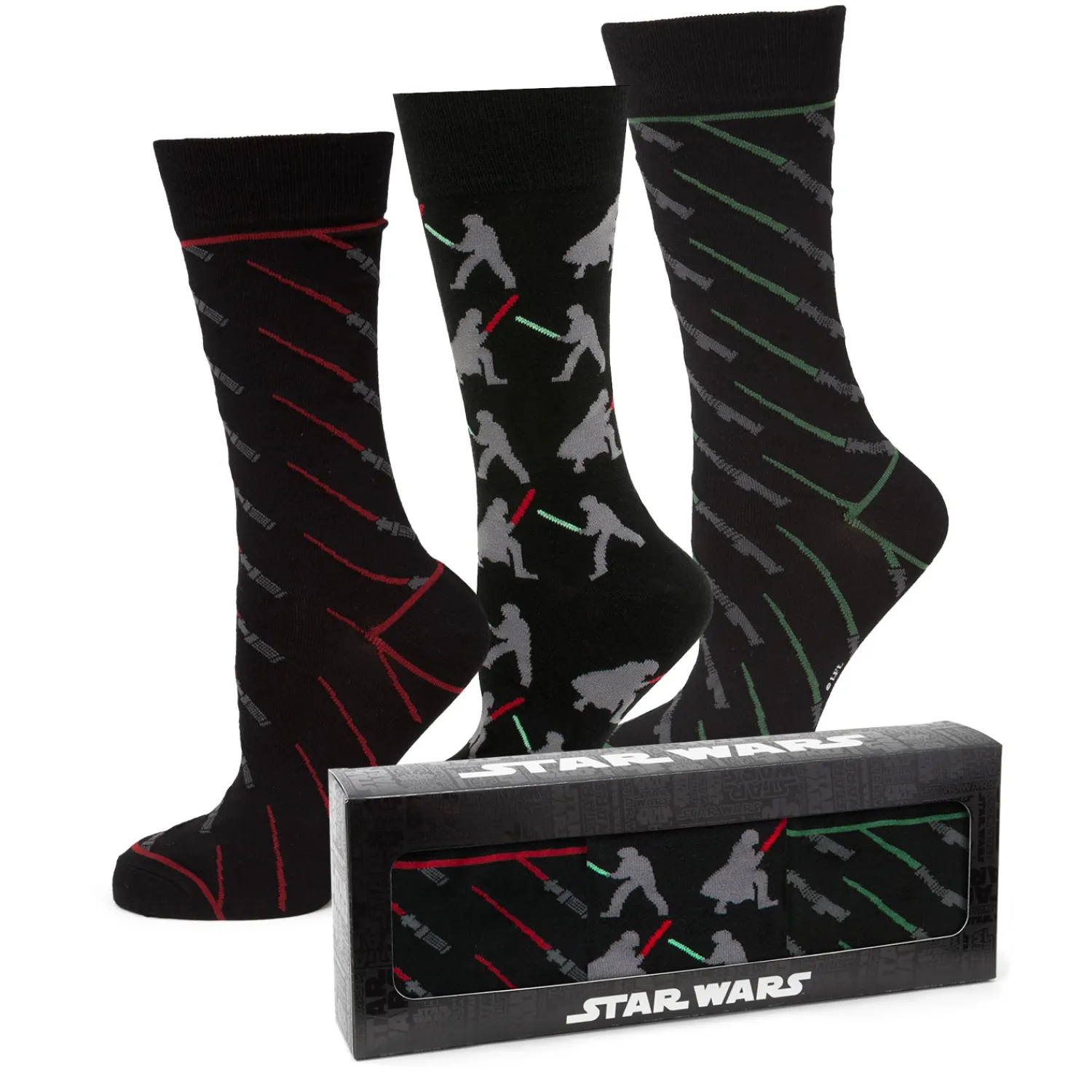 Cheap Lightsaber Battle Gift Set Socks