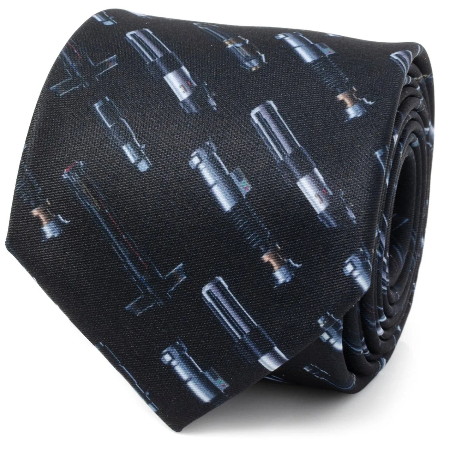 Best Sale Lightsaber Pattern Men's Tie Star Wars Ties