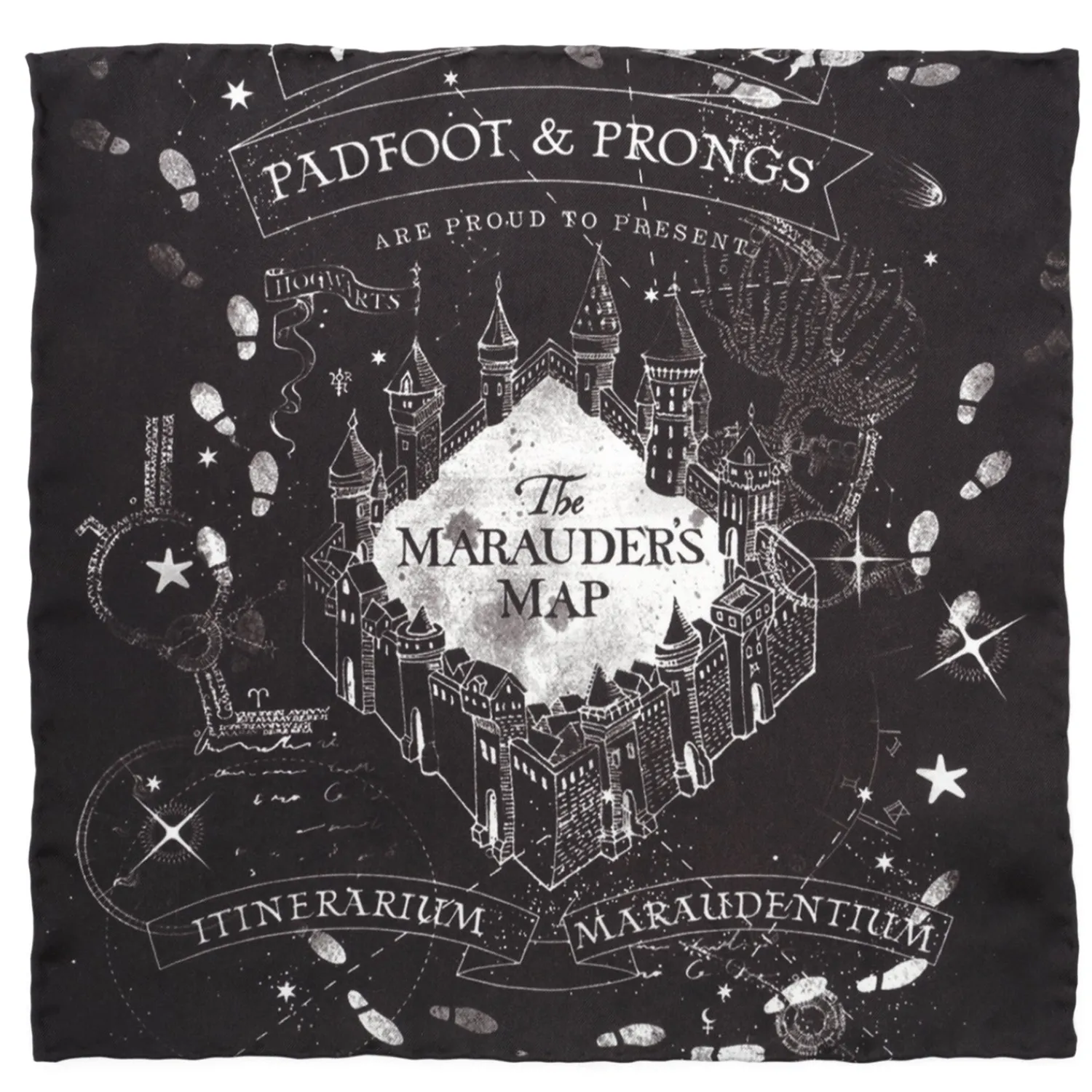 Cheap Marauder's Map Pocket Square Pocket Squares