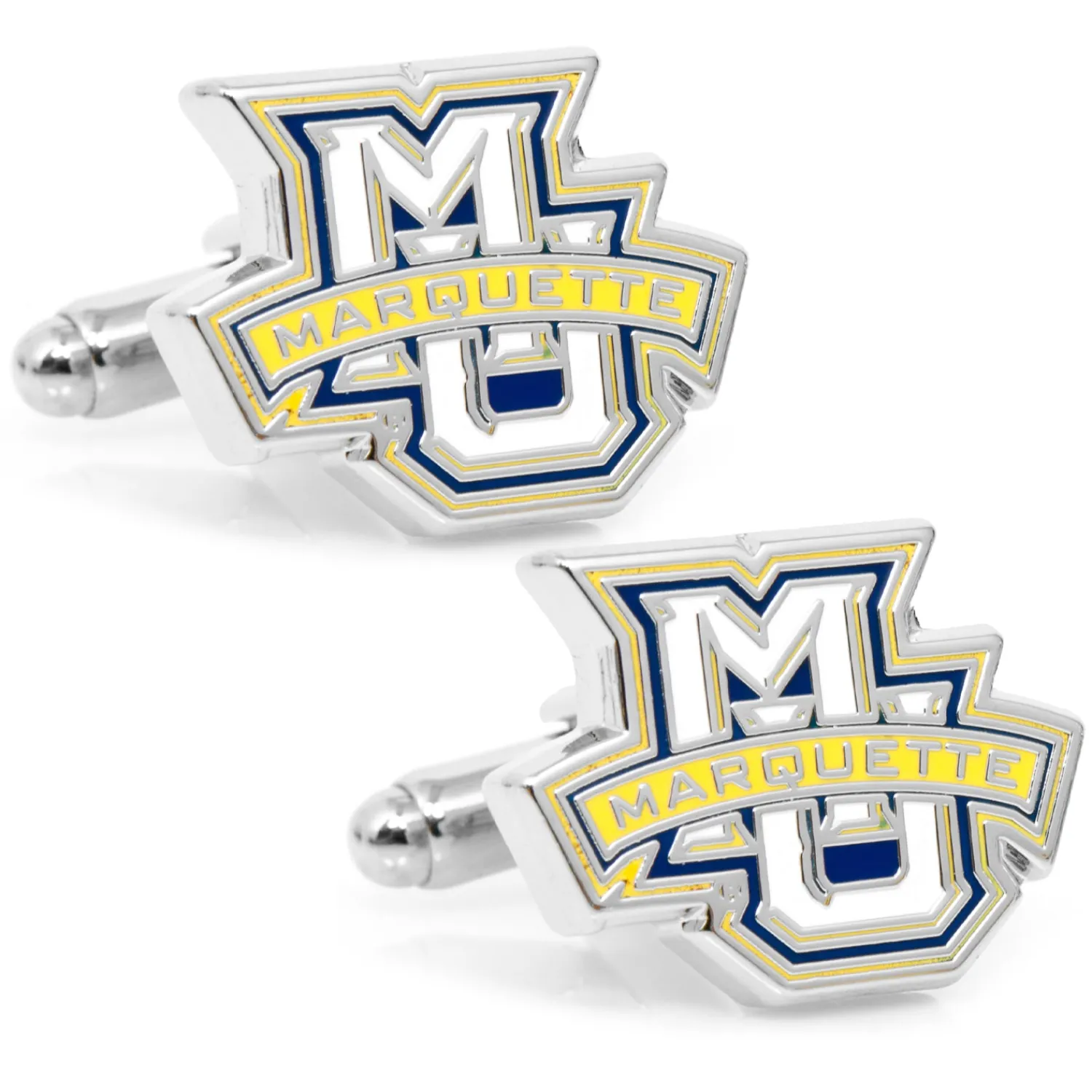 Online Marquette Golden Eagle Cufflinks Luxury Cufflinks | Sports Cufflinks