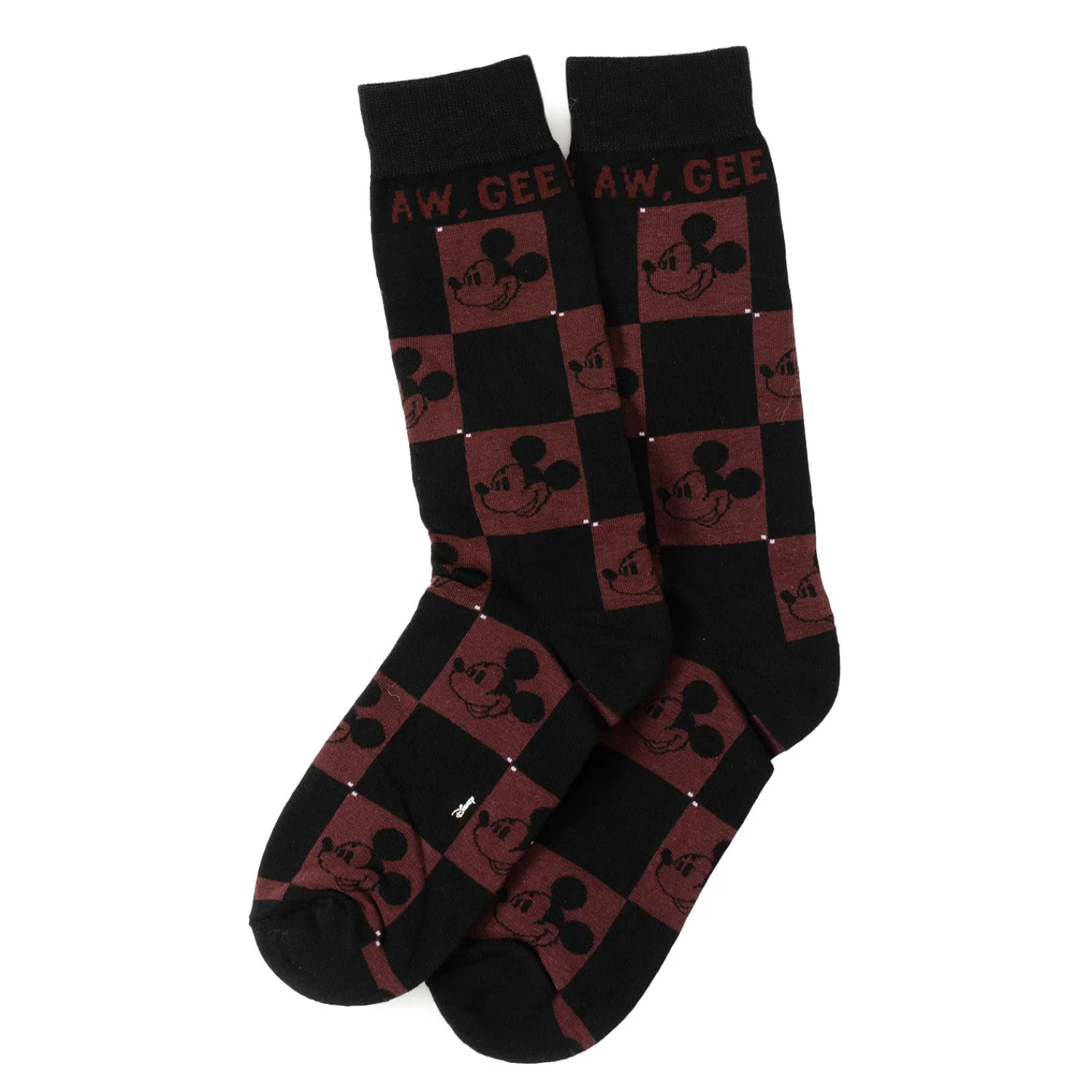 mickey_and_friends_checkered_black_gift_set_2.webp Best Mickey and Friends Checkered Black Gift Set Socks