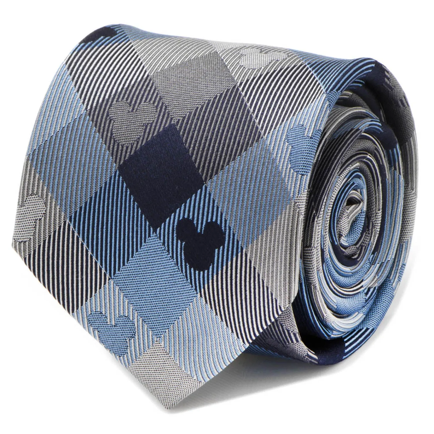 Shop Mickey Mouse Blue Plaid Mens Tie Disney Ties