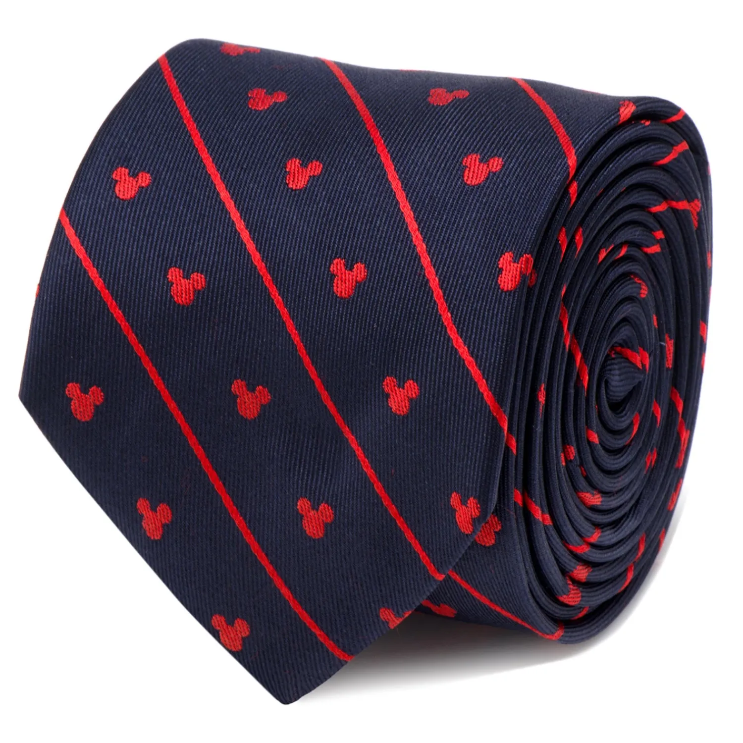 Best Sale Mickey Mouse Navy Pinstripe Tie Disney Ties