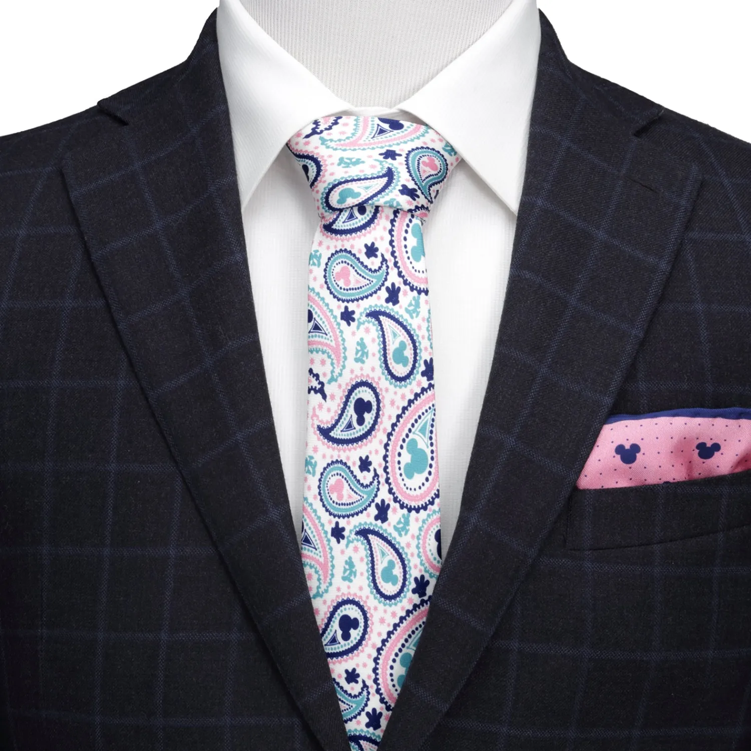 Shop Mickey Mouse Paisley Multi Men's Tie Disney Ties