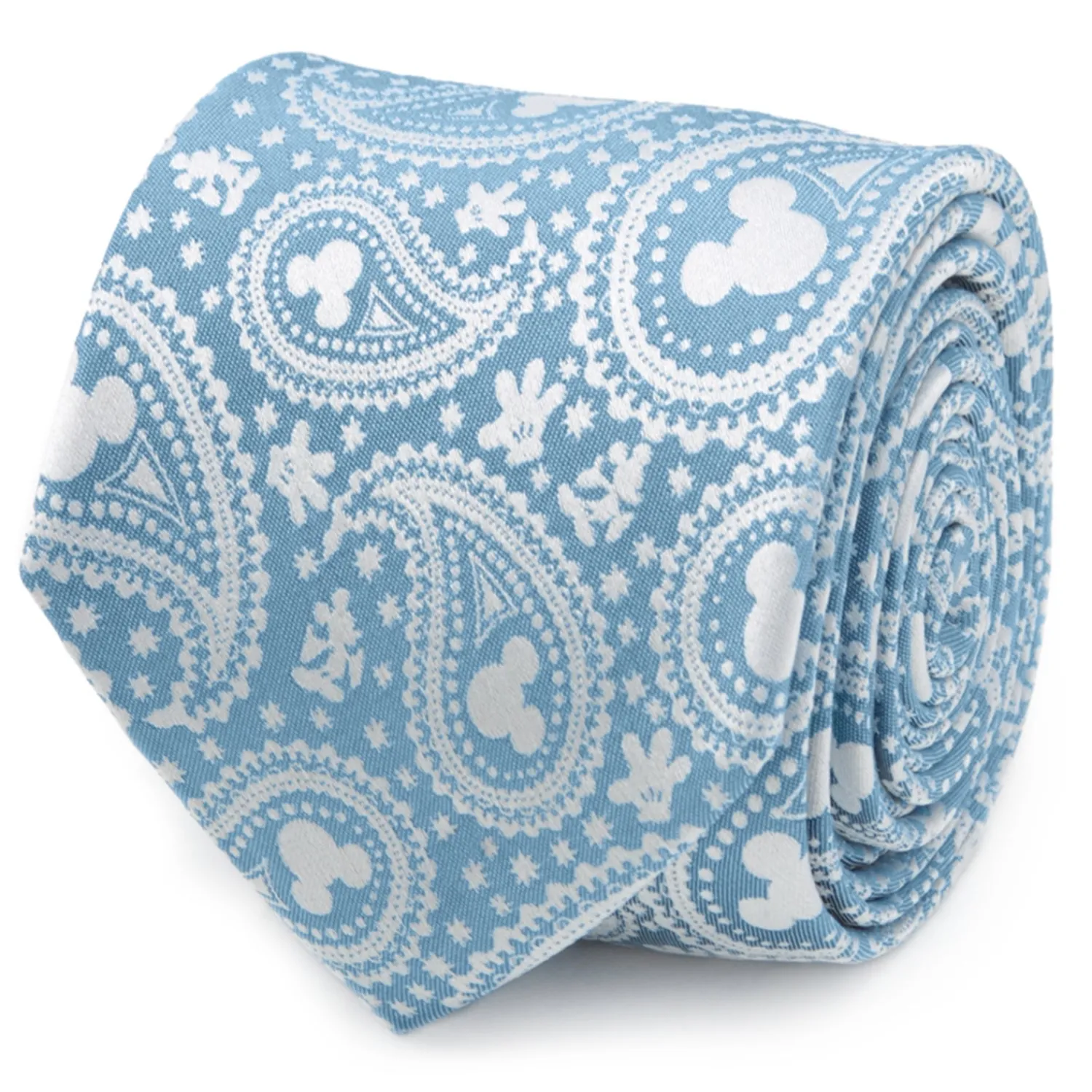 Cheap Mickey Mouse Teal Paisley Men's Tie Disney Ties
