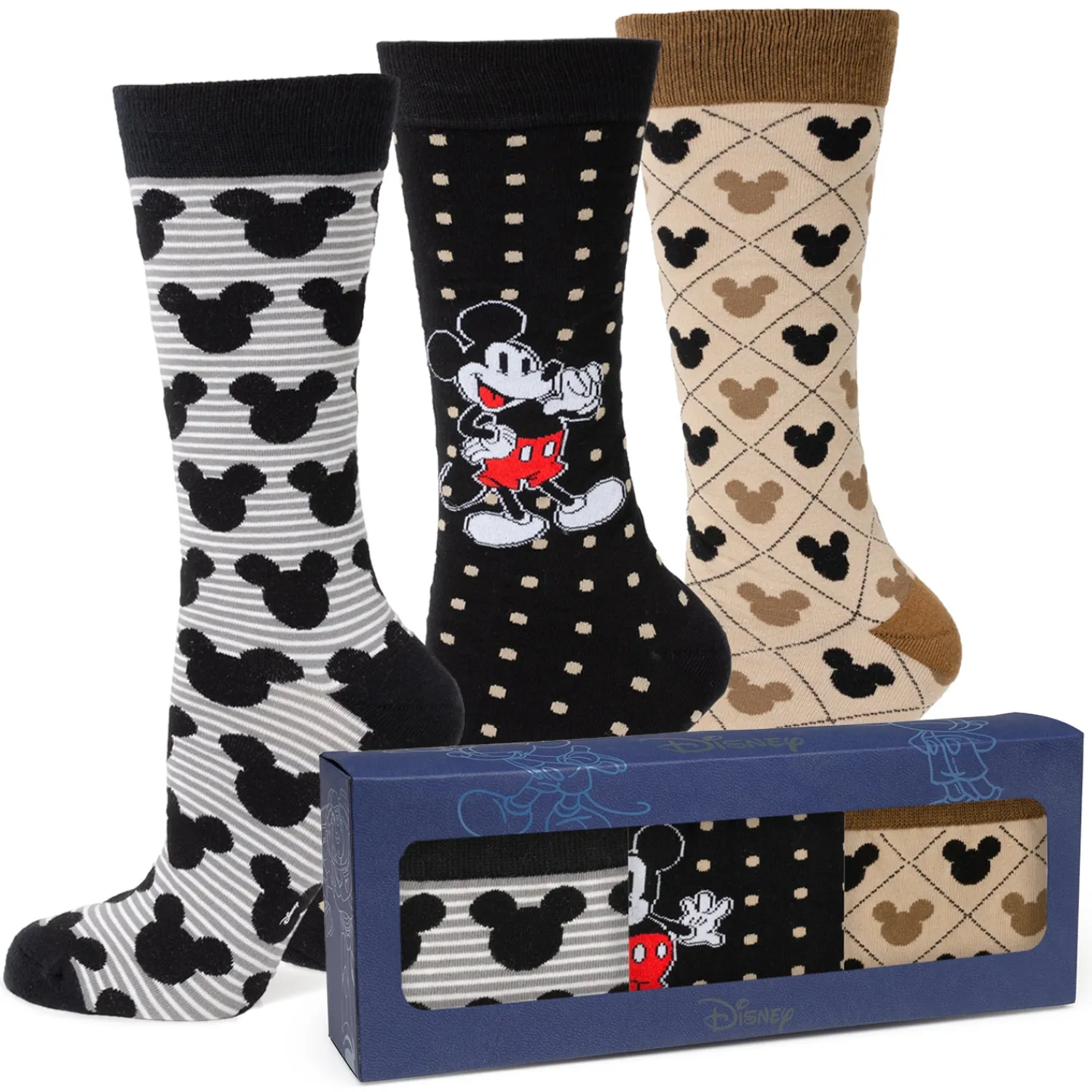 Hot Mickey Mouse Variety Gift Set Socks