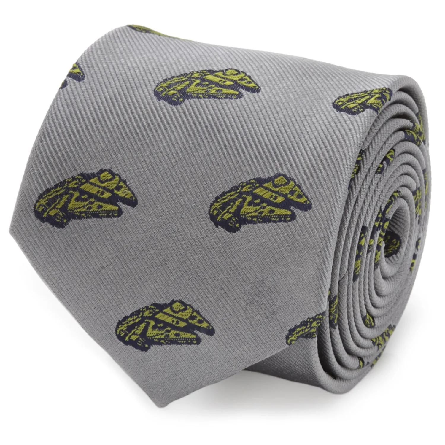 Store Millennium Falcon Gray Men's Tie Star Wars Ties