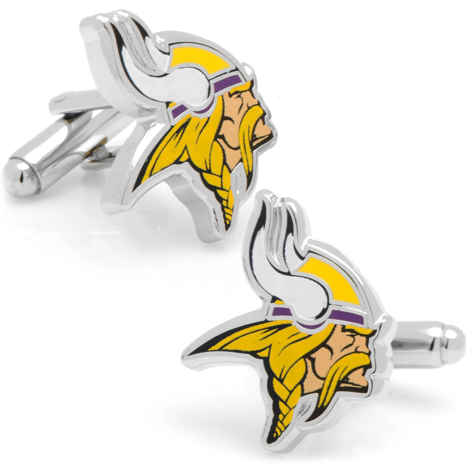 Clearance Minnesota Vikings Cufflinks Luxury Cufflinks | Sports Cufflinks