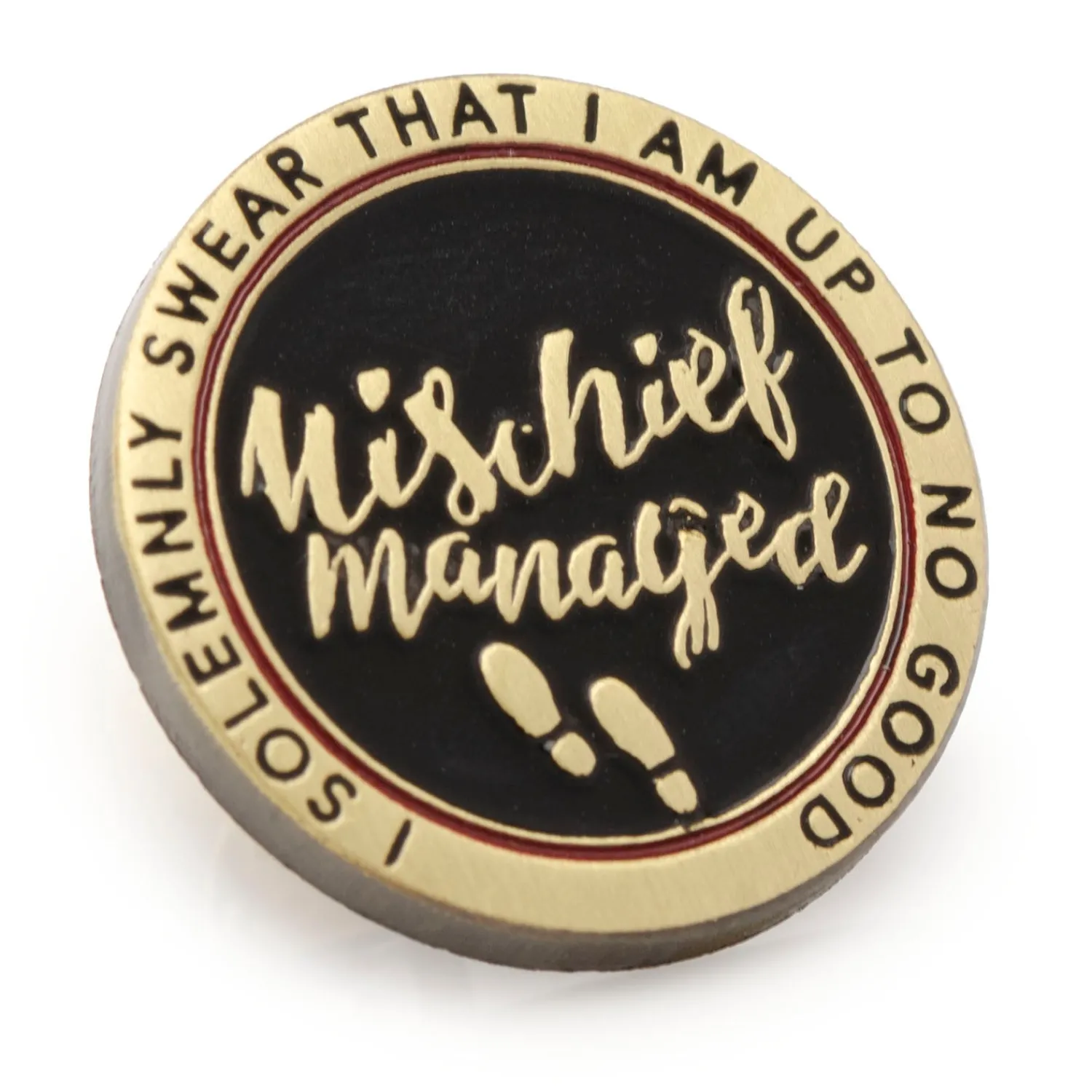 Best Sale Mischief Managed Gold Lapel Pin Lapel Pins
