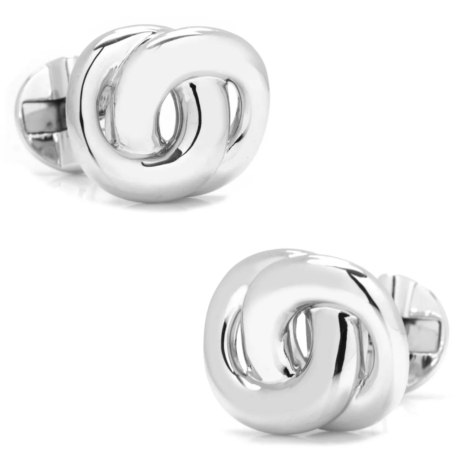 Shop Modern Infinity Sterling Silver Cufflinks Wedding Cufflinks | Luxury Cufflinks