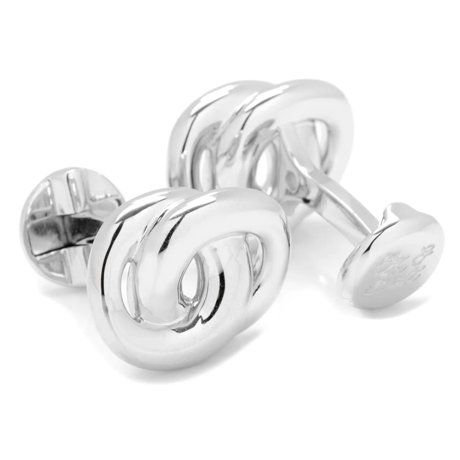 Shop Modern Infinity Sterling Silver Cufflinks Wedding Cufflinks | Luxury Cufflinks