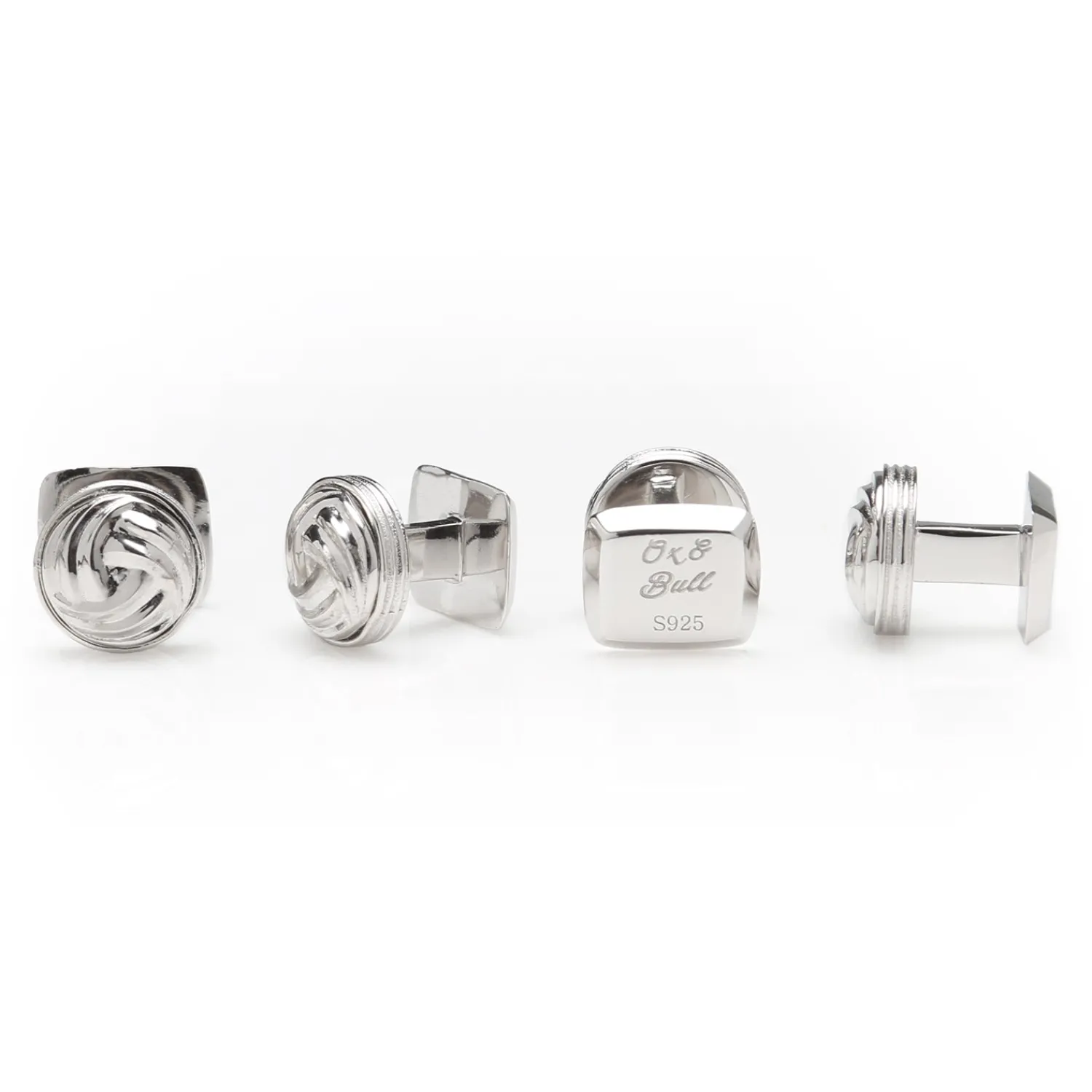 Outlet Modern Knot Sterling Silver Studs Stud Sets