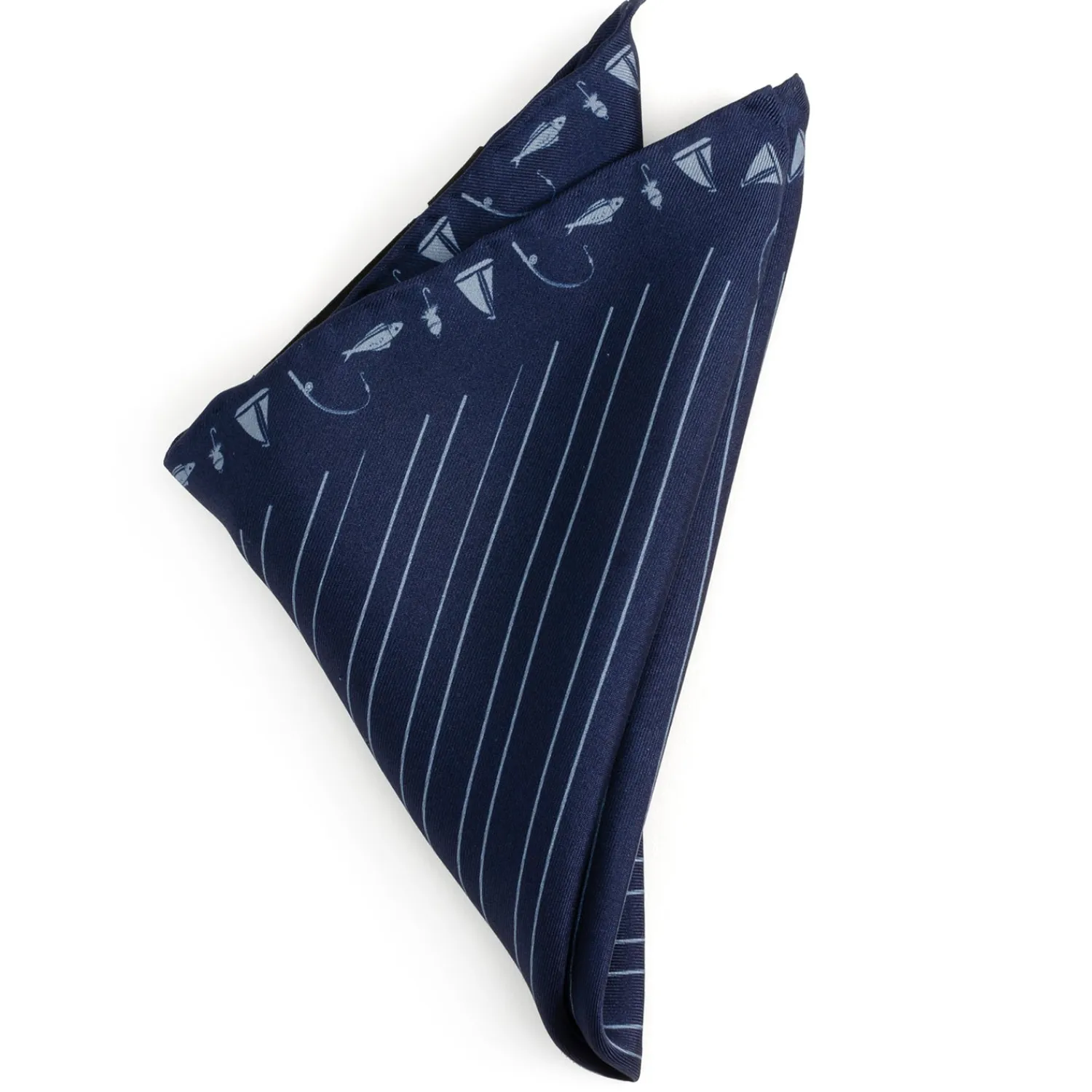 Store Nautical Blue Pocket Square Pocket Squares