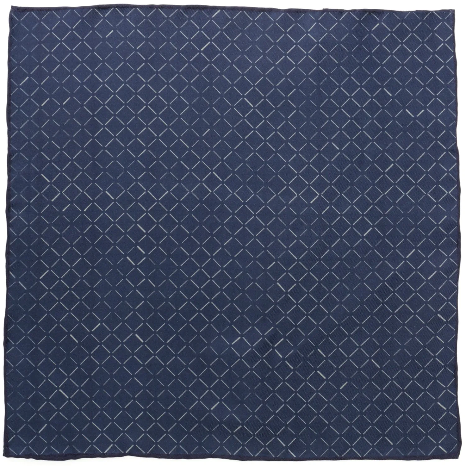 Sale Navy Diamond Pocket Square Pocket Squares