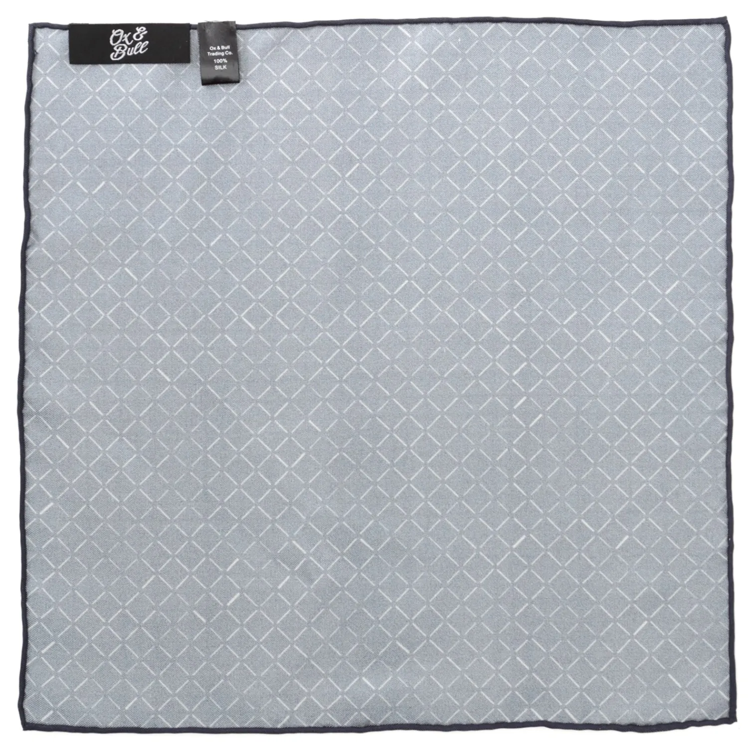 Sale Navy Diamond Pocket Square Pocket Squares