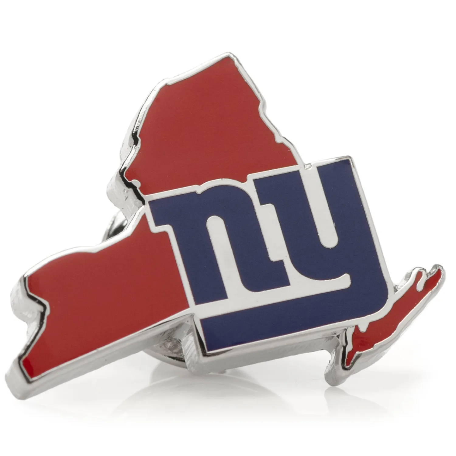 Outlet New York Giants State Shaped Lapel Pin Lapel Pins