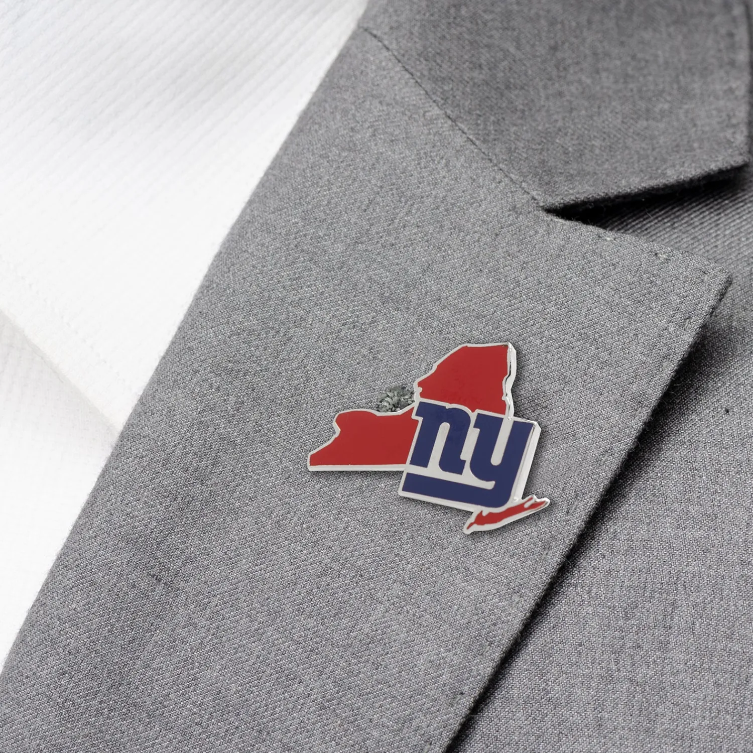 Outlet New York Giants State Shaped Lapel Pin Lapel Pins