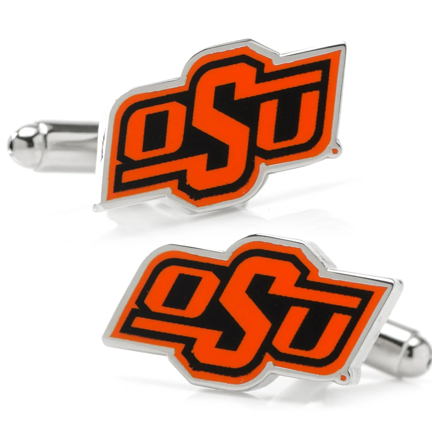Clearance Oklahoma State University Cowboys Cufflinks Luxury Cufflinks | Sports Cufflinks