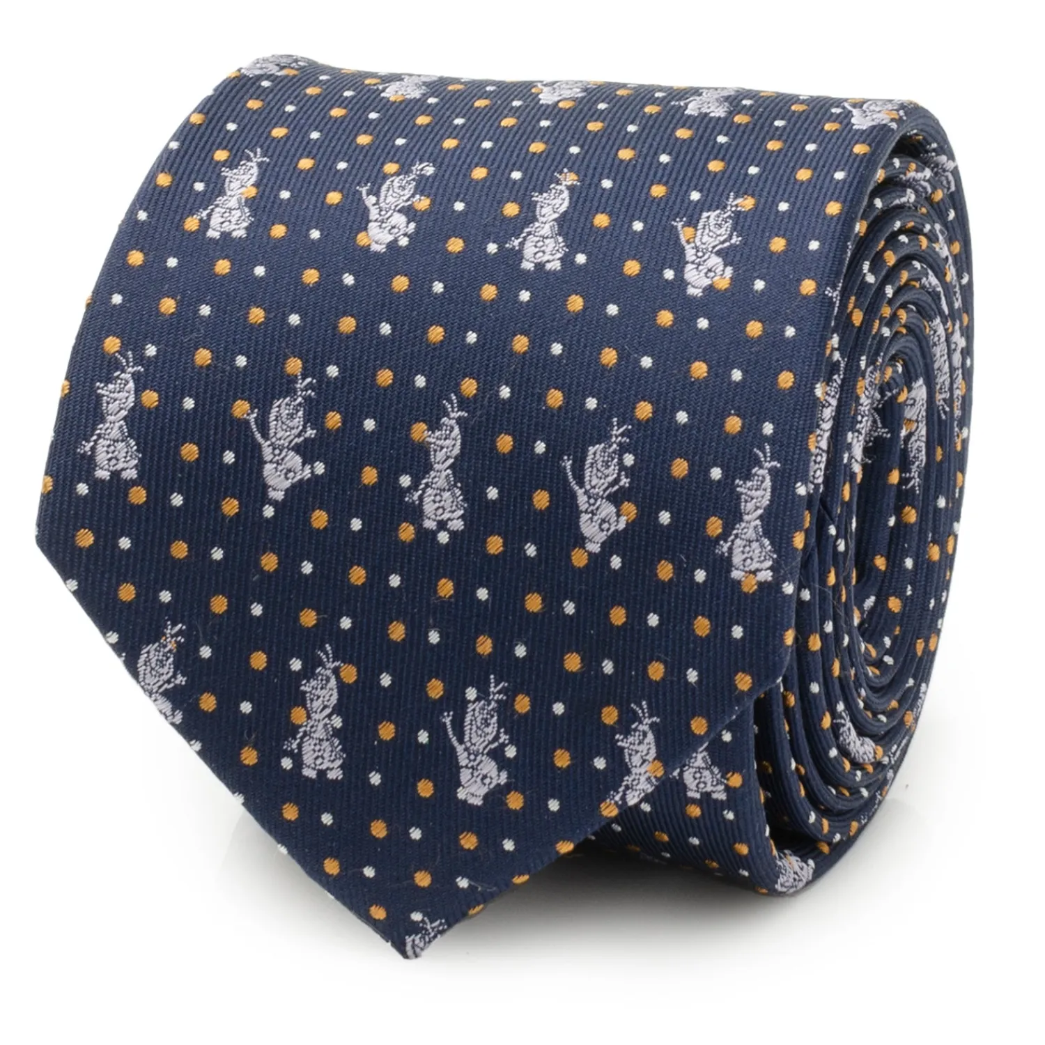 Cheap Olaf Dot Motif Men's Tie Disney Ties