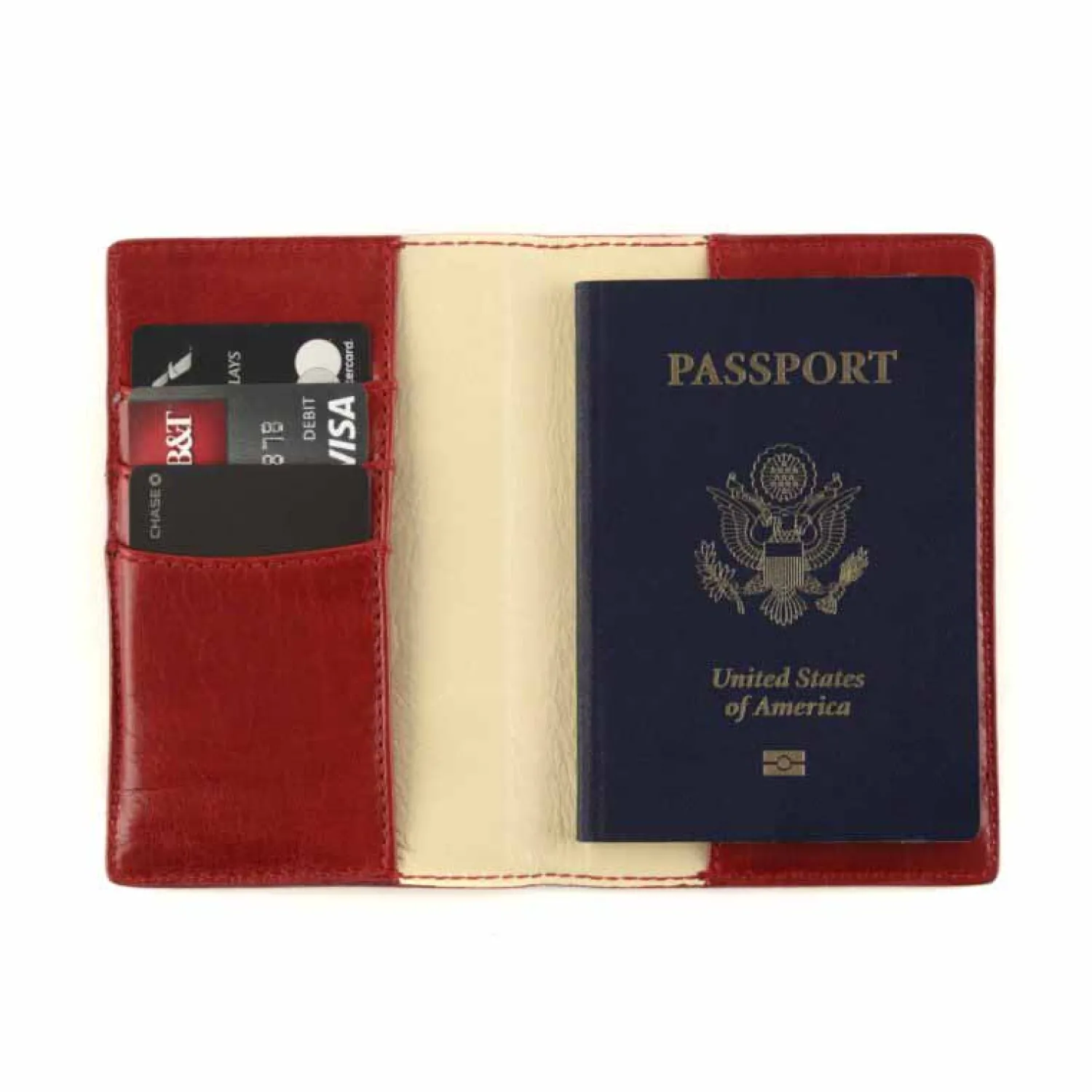Best Passport Wallet in Cardinal Red Wallets | Leather Goods