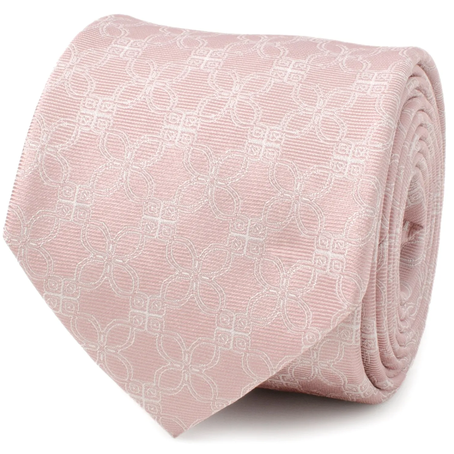 Best Sale Pink Art Deco Men's Tie Classic Ties