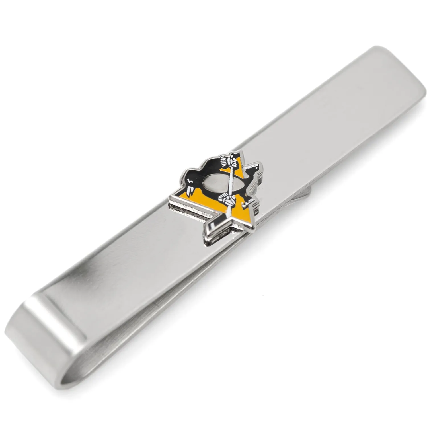 Hot Pittsburgh Penguins Tie Bar Sports Tie Bars