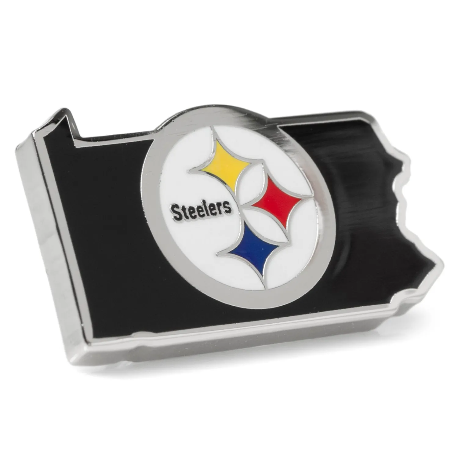 Best Sale Pittsburgh Steelers State Shaped Lapel Pin Lapel Pins