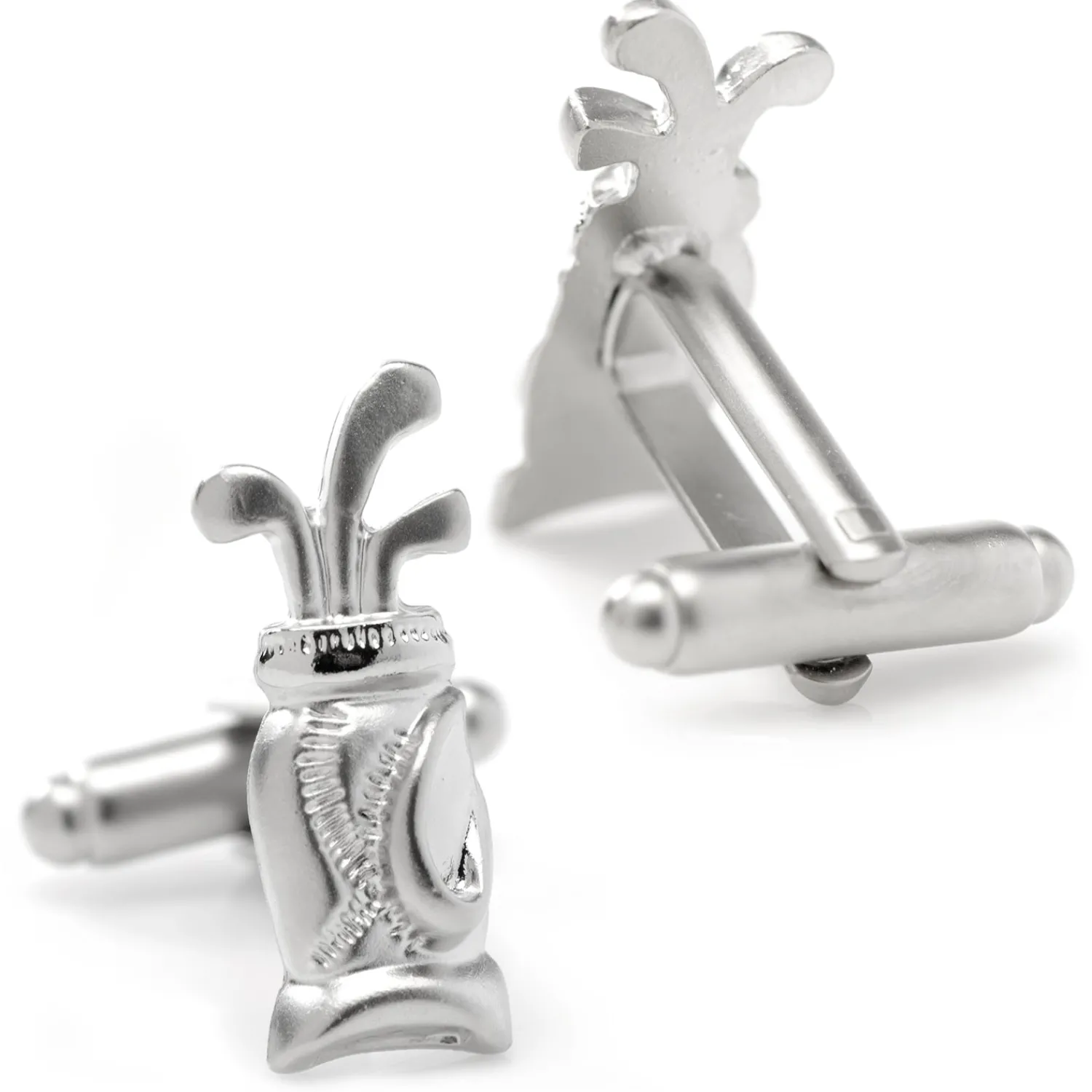 Store Plated Golf Bag Cufflinks Luxury Cufflinks | Hobbies & Interests Cufflinks