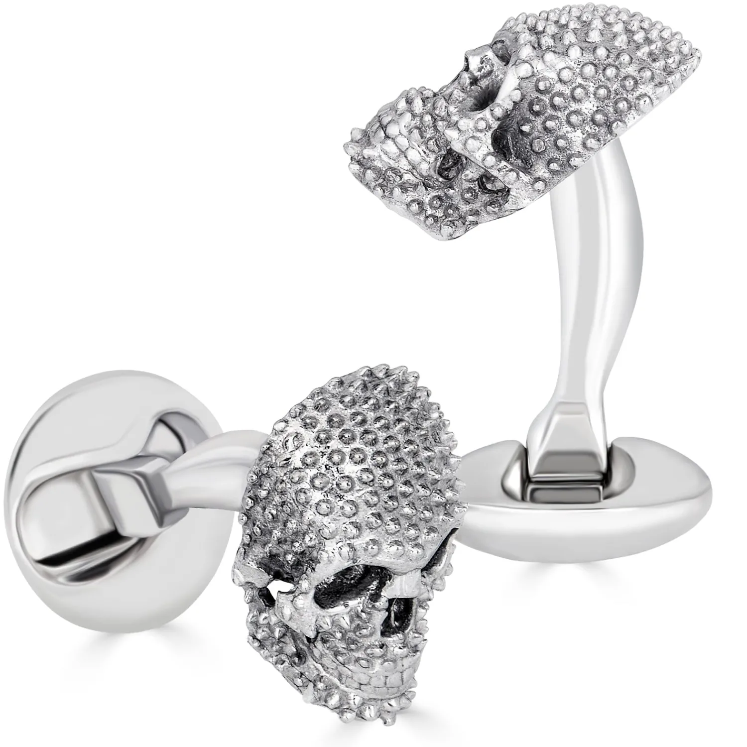 Hot "Punks Not Dead" Skull Cufflinks Luxury Cufflinks | Designer Cufflinks