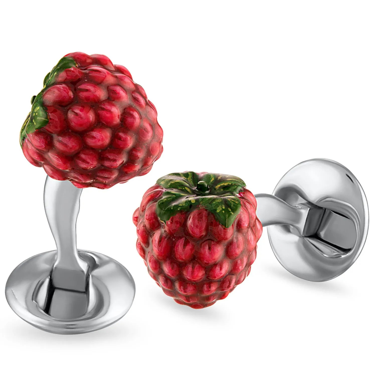 New "The Sweet Tarts" Raspberry Cufflinks Luxury Cufflinks | Hobbies & Interests Cufflinks