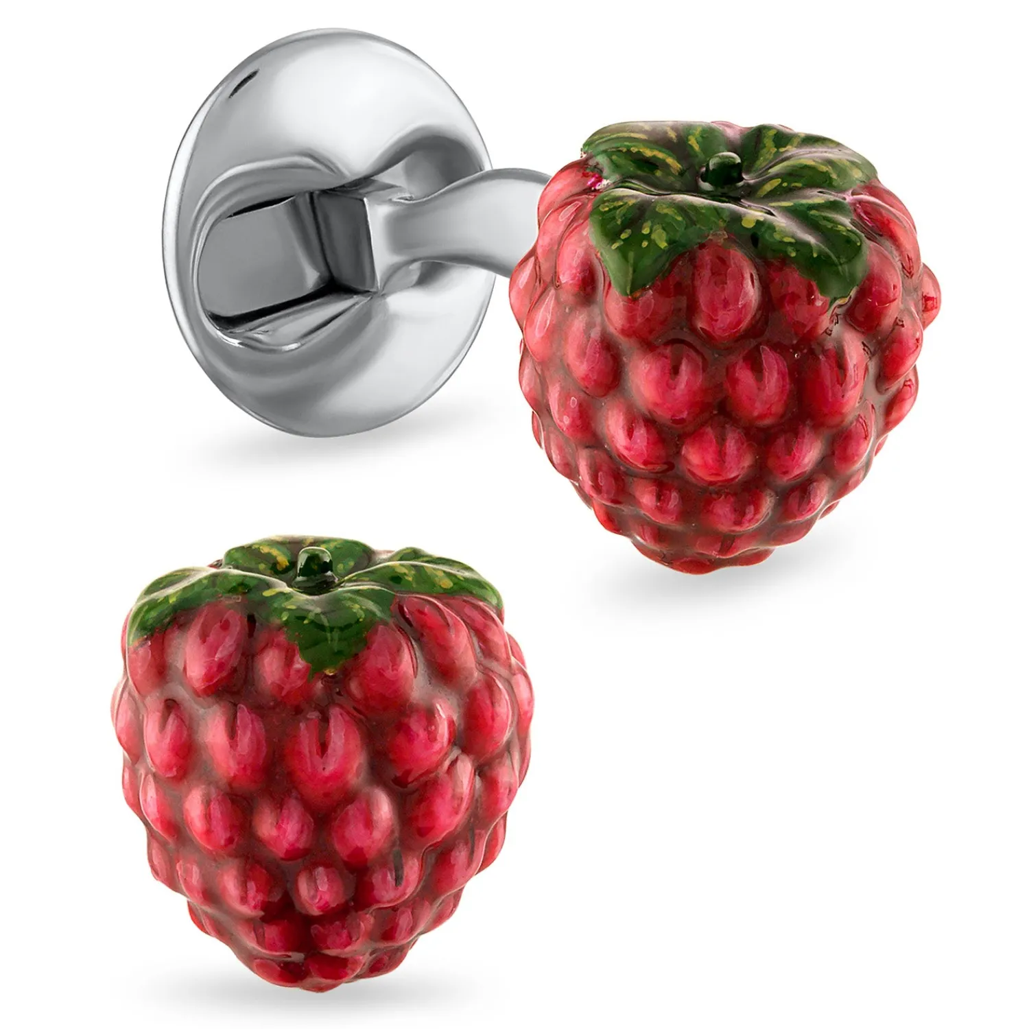 New "The Sweet Tarts" Raspberry Cufflinks Luxury Cufflinks | Hobbies & Interests Cufflinks
