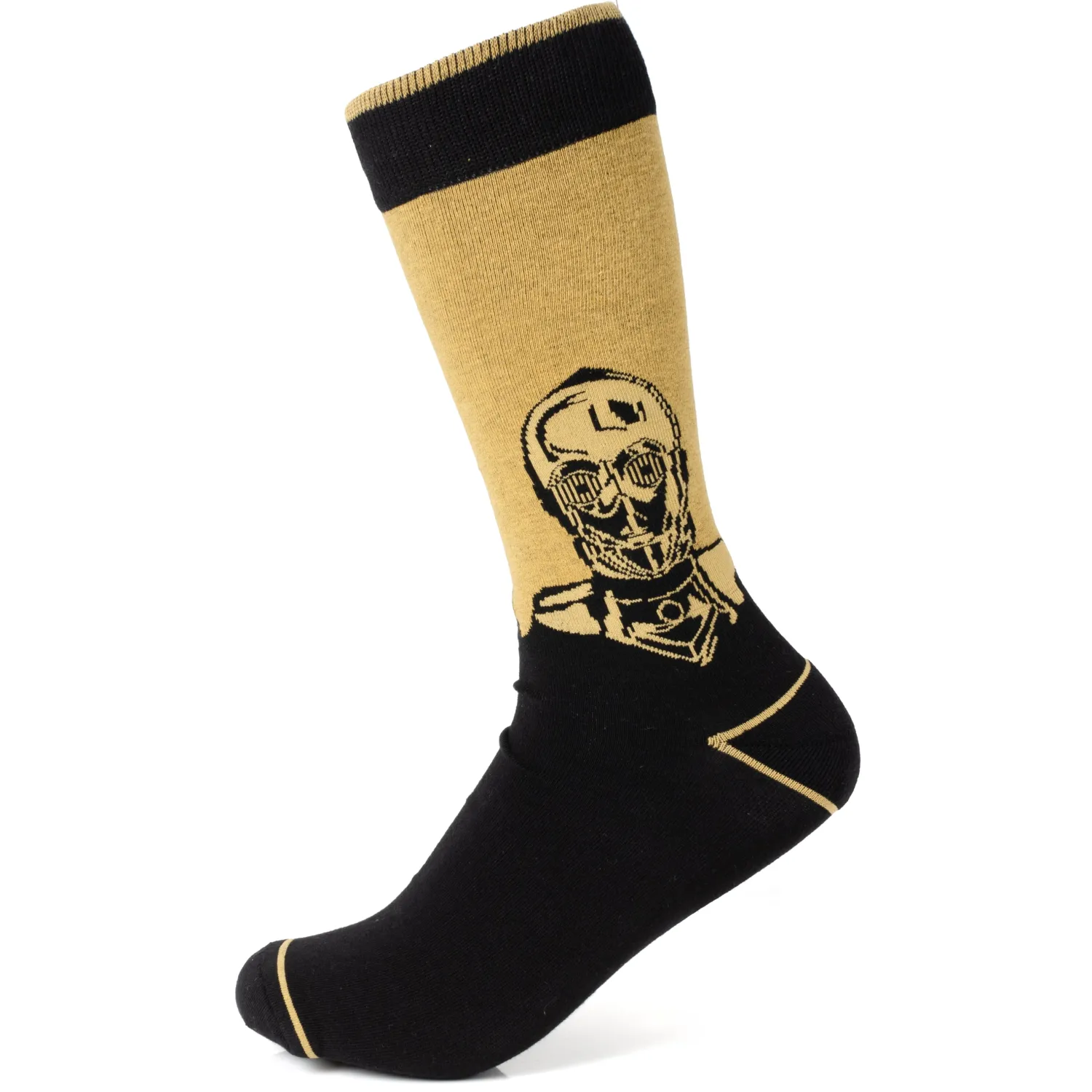 Shop R2D2 and C3PO Black Gift Set Socks