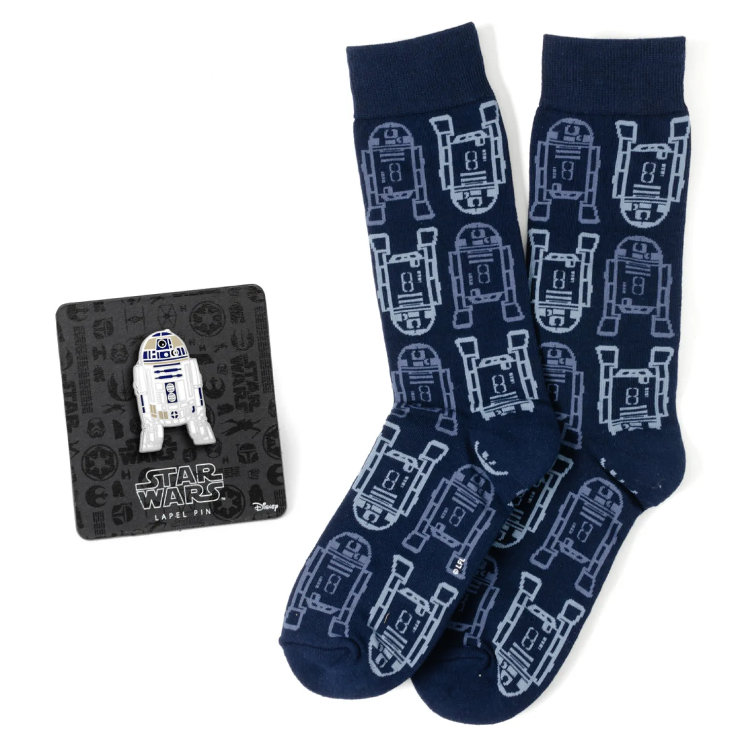 Cheap R2D2 Navy Men's Gift Set Socks
