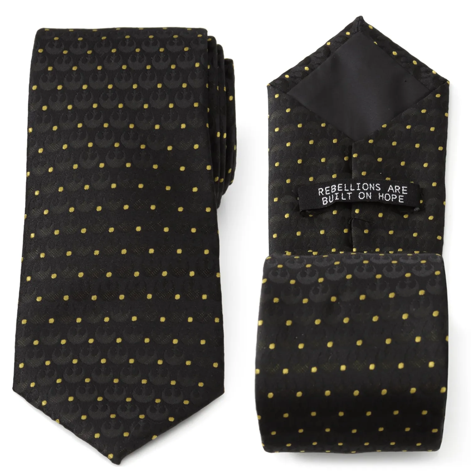 Best Rebel Dot Charcoal Men's Tie Star Wars Ties
