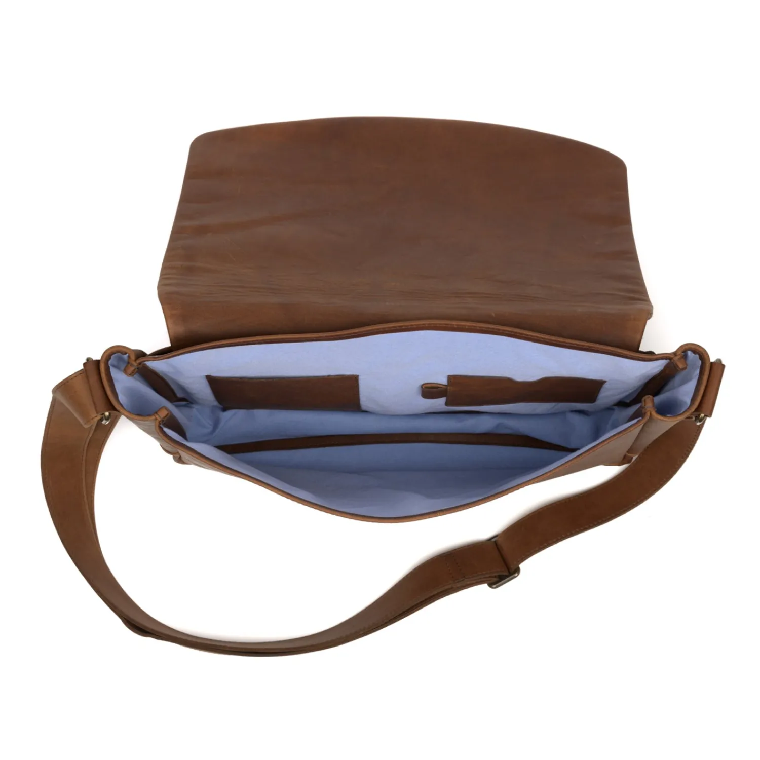 Outlet Reclaimed Messenger in Heirloom Oak Leather Goods | Briefs Bags And Totes