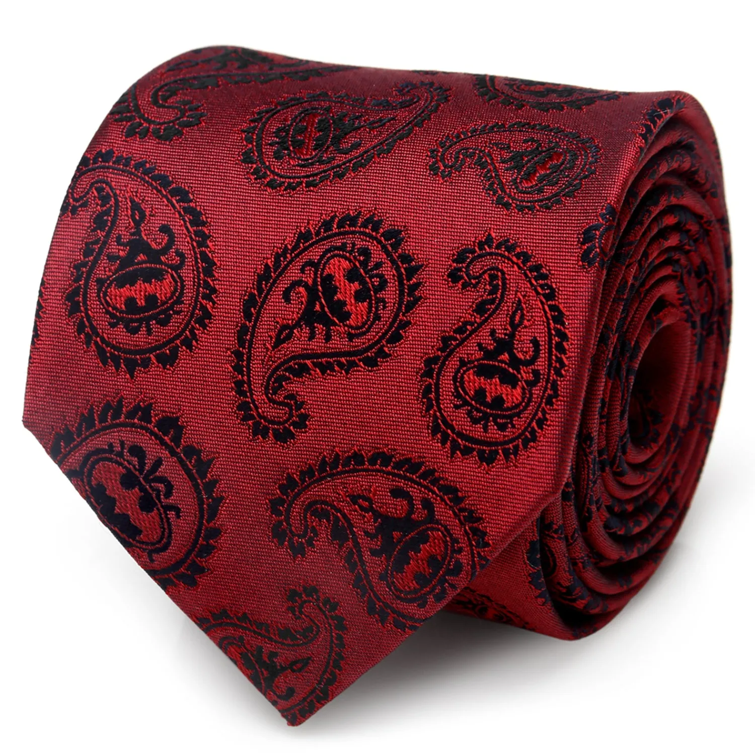 Clearance Red Batman Paisley Tie Dc Comics Ties