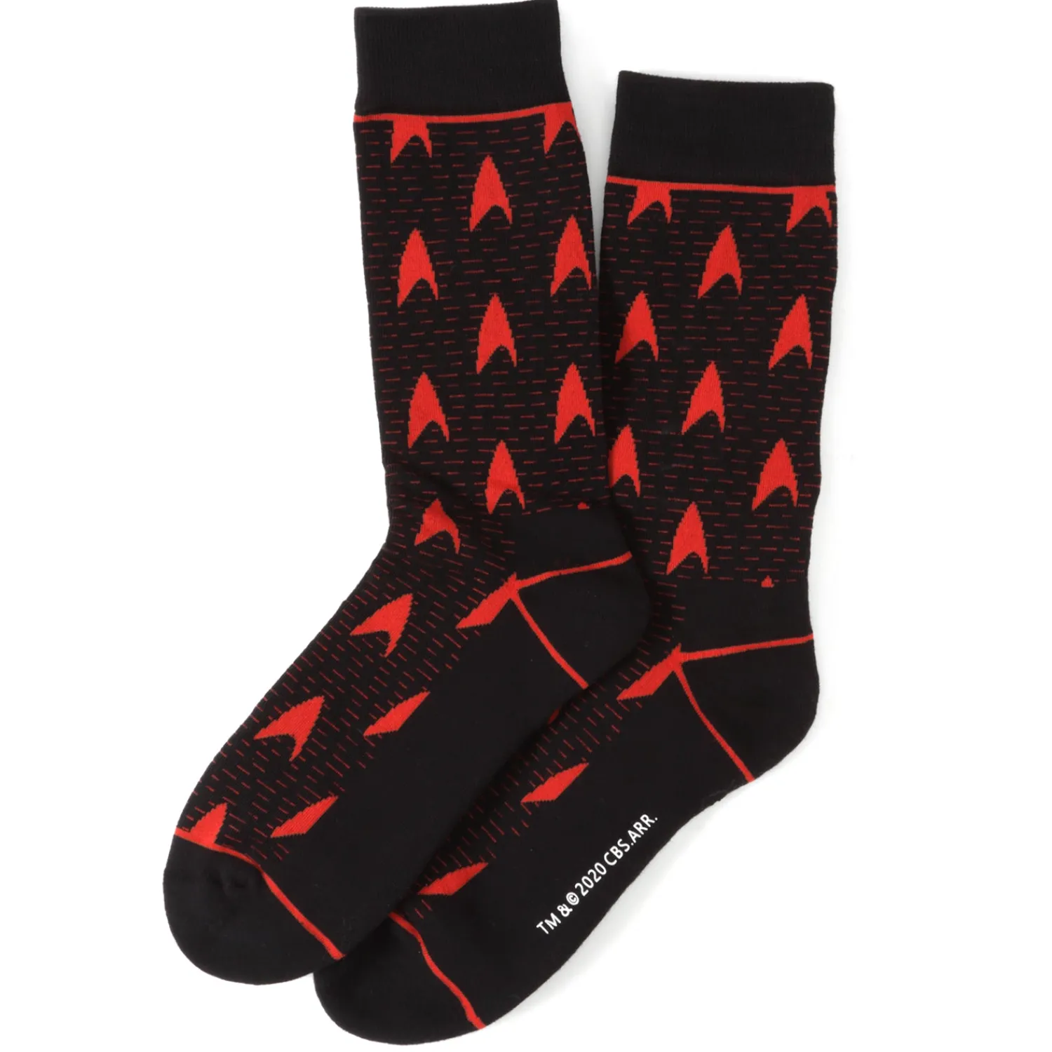 Best Sale Red Delta Shield Black Men's Socks Socks