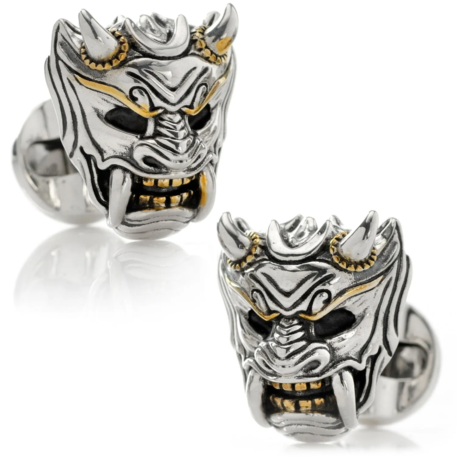Cheap Samurai Mask Cufflinks Luxury Cufflinks | Hobbies & Interests Cufflinks