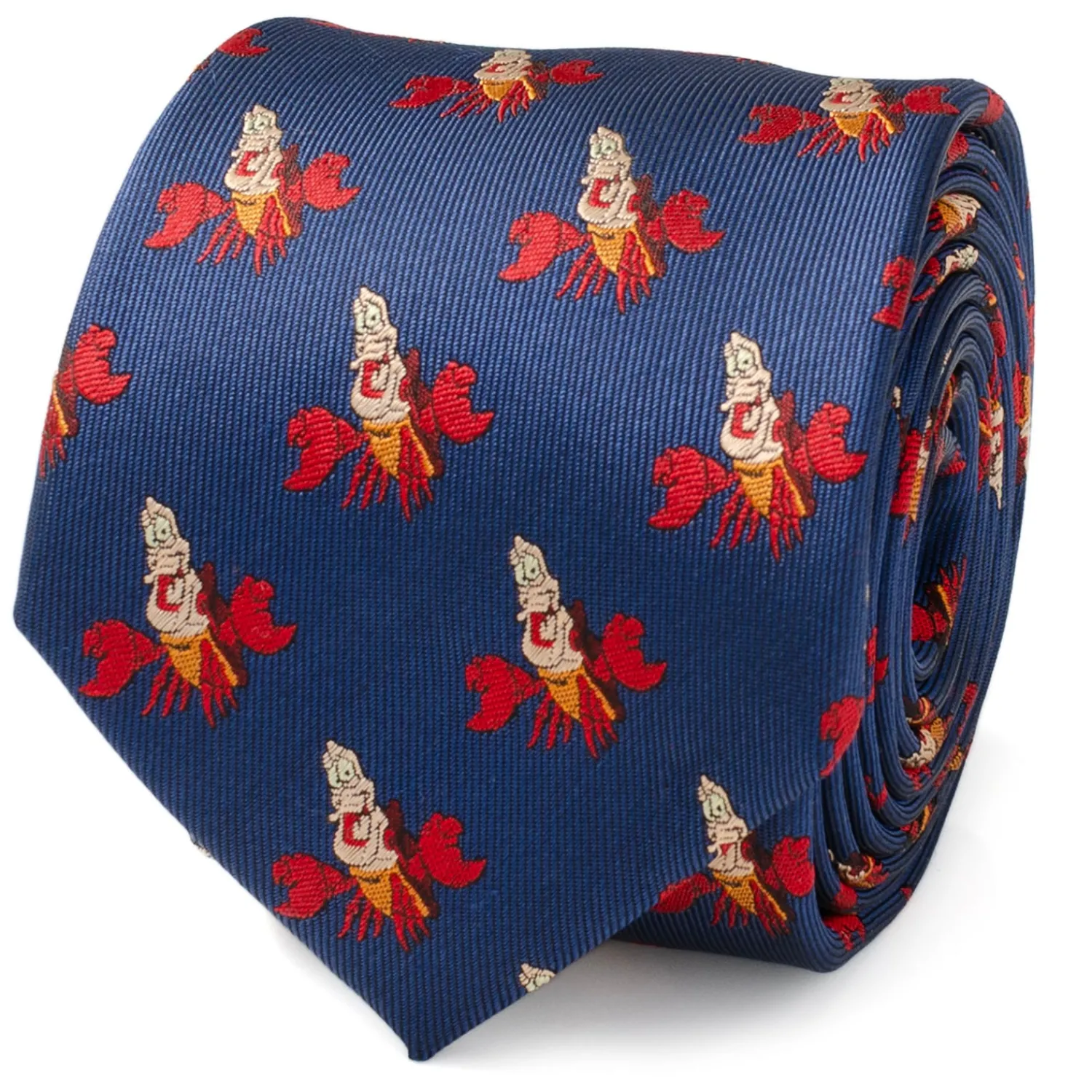 New Sebastian Hidden Message Blue Men's Tie Disney Ties